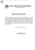 EDITAL DE CONVOCAÇÃO